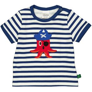 Freds World T-Shirt - Baby - Amandel/Navy - Freds World - 74 - T-Shirts