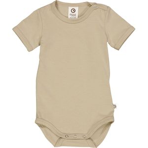 Müsli Romper s/s - Cozy Ik - Kasjmier - Müsli - 1 jaar (80) - Romper S/S