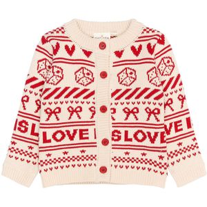 The New Cardigan Siblings - Gebreid - TnstRegina - Jacquard - Ga - The New - 1 jaar (80) - Cardigan