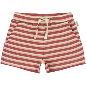 Petit Piao Shorts - Rib - Modaal - Light Berry Multi Stripe - Petit Piao - 62 - Shorts