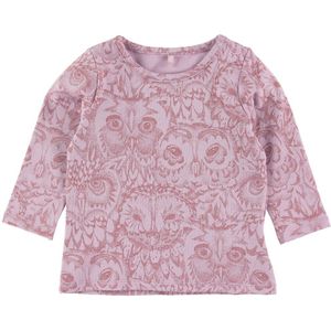 Soft Gallery Blouse - Baby Bella - Lavendel m. Uilen - Soft Gallery - 62 - Shirts