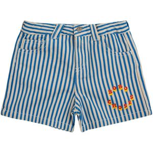 Bobo Choses Shorts - Circle Strepen - Blauw - Bobo Choses - 6-7 jaar (116-122) - Shorts