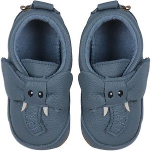 Melton Leren Slippers - Elephant - Blue Mirage - Melton - 20/21 - Leren schoenen