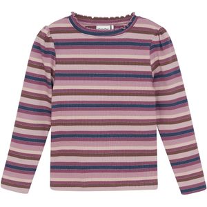 Minymo Blouse - Rib - Rose Brown - Minymo - 4 jaar (104) - Shirts