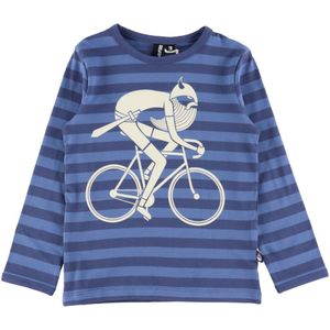 Danefæ Blouse - Danenoordpool - Grey Marine/Cold Blue Fietsen Vi - Danefæ - 2 jaar (92) - Shirts