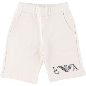 Emporio Armani Sweatshorts - Wit - Emporio Armani - 8 jaar (128) - Shorts