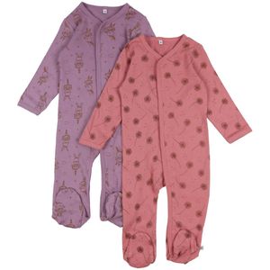 Pippi Baby Boxpakjes - Pyjamapak - 2-pack - Dusty Rose - Pippi Baby - 4 jaar (104) - Boxpak
