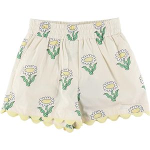 Stella McCartney Kids Shorts - Crème m. Bloemen - Stella McCartney Kids - 6 jaar (116) - Shorts