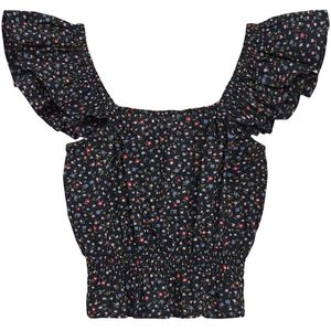 Designers Remix Top - Serena Flare - Navy/Mini Flower - Designers Remix - 14 jaar (164) - T-Shirt