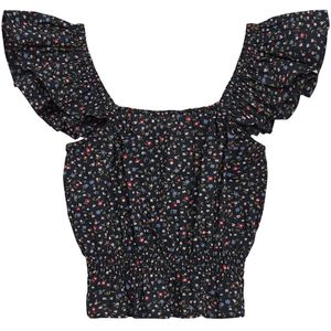 Designers Remix Top - Serena Flare - Navy/Mini Flower - Designers Remix - 14 jaar (164) - Tanktop