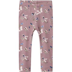 Name It Leggings - NbfBela - Elderberry m. Vlinders - Name It - 74 - Leggings