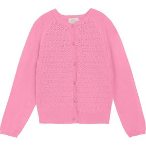 Creamie Cardigan - Gebreid - Pointelle - Rozenbloesem - Creamie - 4 jaar (104) - Cardigan