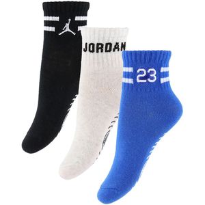 Jordan Sokken - Anti-Slip - 3-pack - Birch Heather/Blauw/Zwart - Jordan - 18/23 - Sokken