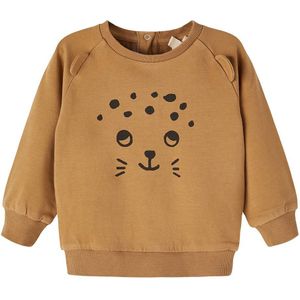 Name It Sweatshirt - NbnOleo - Geroosterde Kokosnoot - Name It - 50 - Sweatshirt