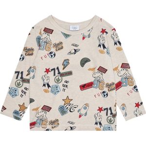 Hust and Claire - HCAnton-badges - Blouse - Wheat Melange