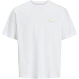 Jack & Jones T-Shirt - JorParos - Bright White/BANDANA - Jack & Jones - 12 jaar (152) - T-Shirt