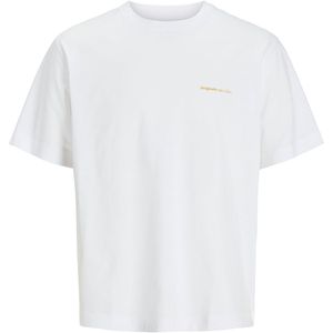 Jack & Jones T-Shirt - JorParos - Bright White/BANDANA - Jack & Jones - 12 jaar (152) - T-Shirt