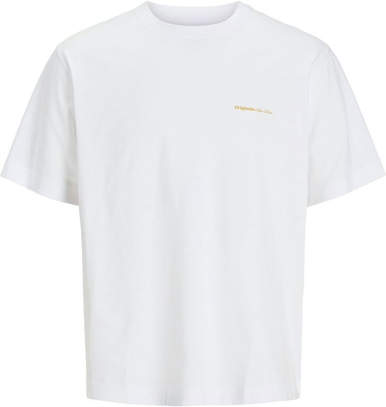 Jack & Jones T-Shirt - JorParos - Bright White/BANDANA - Jack & Jones - 12 jaar (152) - T-Shirt