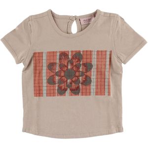 Noa Noa miniature T-Shirt - Oud Roze m. Bloem - Noa Noa miniature - 3 mnd - T-Shirts