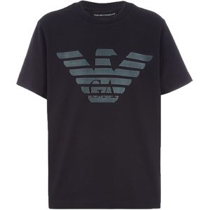 Emporio Armani T-Shirt - Navy m. Logo - Emporio Armani - 10 jaar (140) - T-Shirts