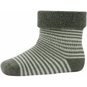 MP Sokken - Wol - Viggy - Dusty Klimop/Crème Gestreept - MP - 17/18 - Sokken