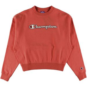 Champion Fashion Sweatshirt - Rood m. Logo - Champion - 18-20 jaar - Sweatshirt