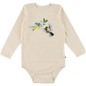Molo Romper l/s - Foss - Rustig Birds - Molo - 62 - Romper L/S