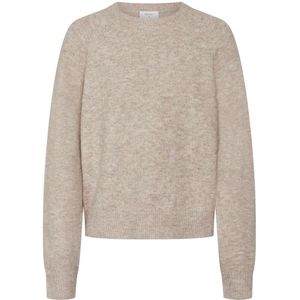 Grunt Blouse - Gebreid - Iben - Nature - Grunt - 8 jaar (128) - Shirts