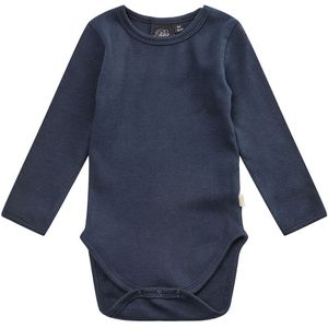 Sofie Schnoor Romper l/æ - Rib - Dark Blue - Sofie Schnoor - 56 - Romper L/S