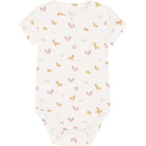 Hust and Claire Romper k/æ - Bamboe - Buller - Ivory - Hust and Claire - 56 - Romper S/S