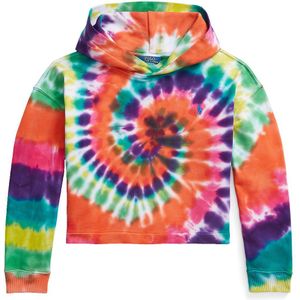 Polo Ralph Lauren Hoodie - Bijgesneden - Top - Rainbow - Polo Ralph Lauren - 7 jaar (122) - Hoodie