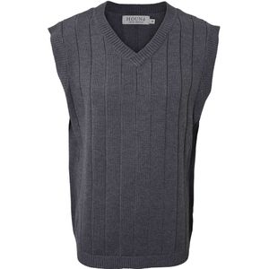 Hound Vest - Gebreid - Grijs - Hound - 14 jaar (164) - Vest