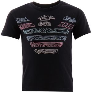 Emporio Armani T-Shirt - Navy m. Logo - Emporio Armani - 6 jaar (116) - T-Shirts