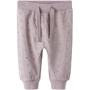 Name It - NbfJilla - Broek - Purple Dove - Katoen