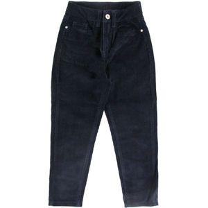 Grunt Broek - Trine Corduroy - Navy - Grunt - 8 jaar (128) - Fluwelen Broek