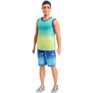 Barbie Pop - 30 cm - Fashionista Ken Ombre Tank - Barbie - OneSize - Pop