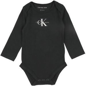 Calvin Klein Romper L/æ - Monogram - Ck Black - Calvin Klein - 56 - Romper L/S
