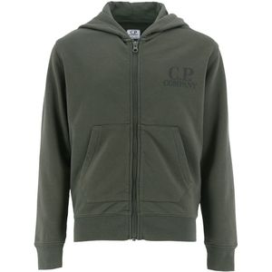 C.P. Company Cardigan - Grape Leaf Green m. Zonnebril - C.P. Company - 10 jaar (140) - Cardigan