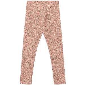 Wheat Leggings - Jules - Rose Dust Flower Weide - Wheat - 3 jaar (98) - Leggings