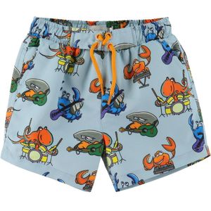 Stella McCartney Kids Zwembroeken - Lichtblauw m. Zee print - Stella McCartney Kids - 9 mnd - Badmode
