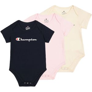 Champion - Rompertjes - Roze/Navy/Beige