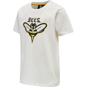 Hummel T-Shirt - hmlRimshot - Marchmallow m. Bij - Hummel - 6 jaar (116) - T-Shirts