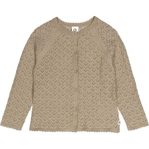 Müsli Cardigan - Gebreid - Naald uit - Kasjmier - Müsli - 5 jaar (110) - Cardigan