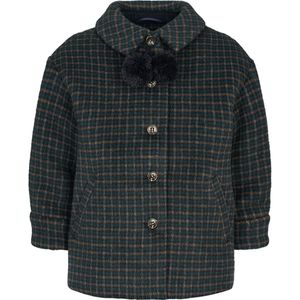 MarMar Jas - Wol/Polyester - Odalyn - Geblokt - MarMar - 10 jaar (140) - Zomerjas