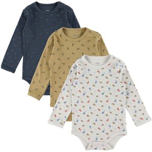 Pippi Romper - 1 st. - Assorti - L/Æ - Jongen - Pippi Baby - 50 - Romper L/S