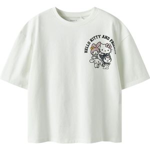Name It T-Shirt - NkfOda - Hello Kitty - Cloud Danser - Name It - 7-8 jaar (122-128) - T-Shirts