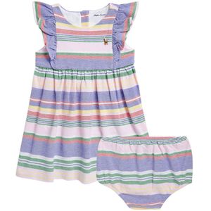 Polo Ralph Lauren Jurk m. Bloomers - Baby Classics I - Lichtblau - Polo Ralph Lauren - 1 jaar (80) - Jurk