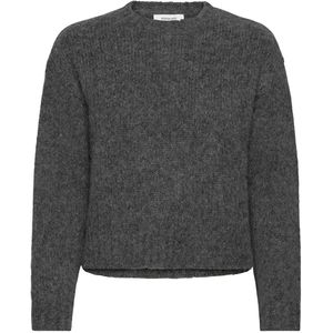 Rosemunde Blouse - Gebreid - Wol - Medium+ Grey Melange - Rosemunde - 10 jaar (140) - Shirts