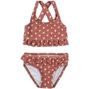Petit Piao Bikini - Verdord Rose Heart - Petit Piao - 110/116 - Bikini