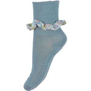 GoBabyGo Sokken - Anti-Slip - Bamboe/Liberty - Dusty Blue - GoBabyGo - 27/30 - Sokken